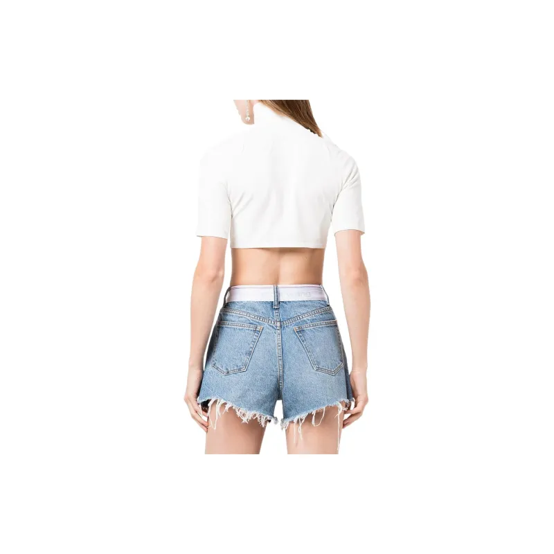 Alexander Wang Crop Tops Women's White-2
