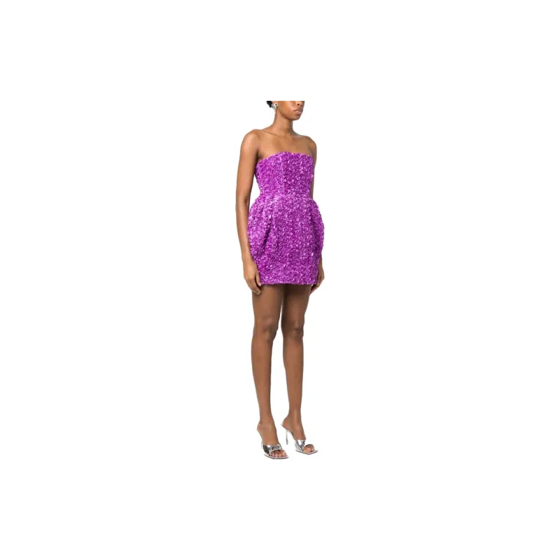 Rotate Sleeveless Dresses Women's Purple-3