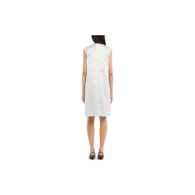 PRADA Sleeveless Dresses Women's White-1