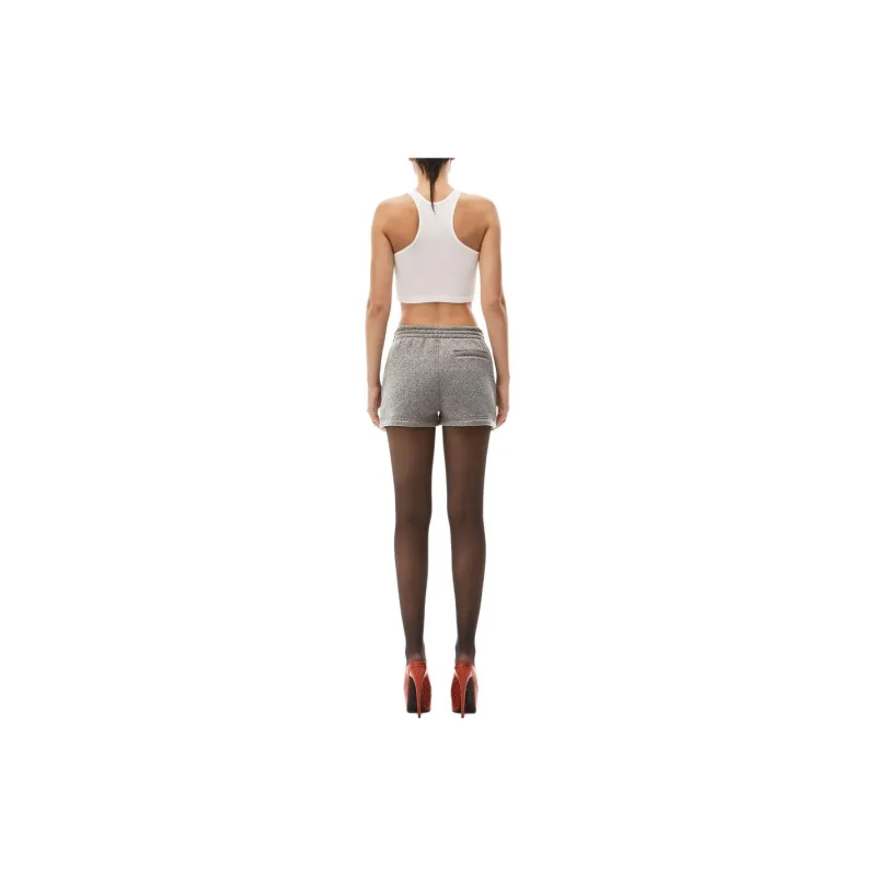 Alexander Wang Metallic threading Mini Shorts-3