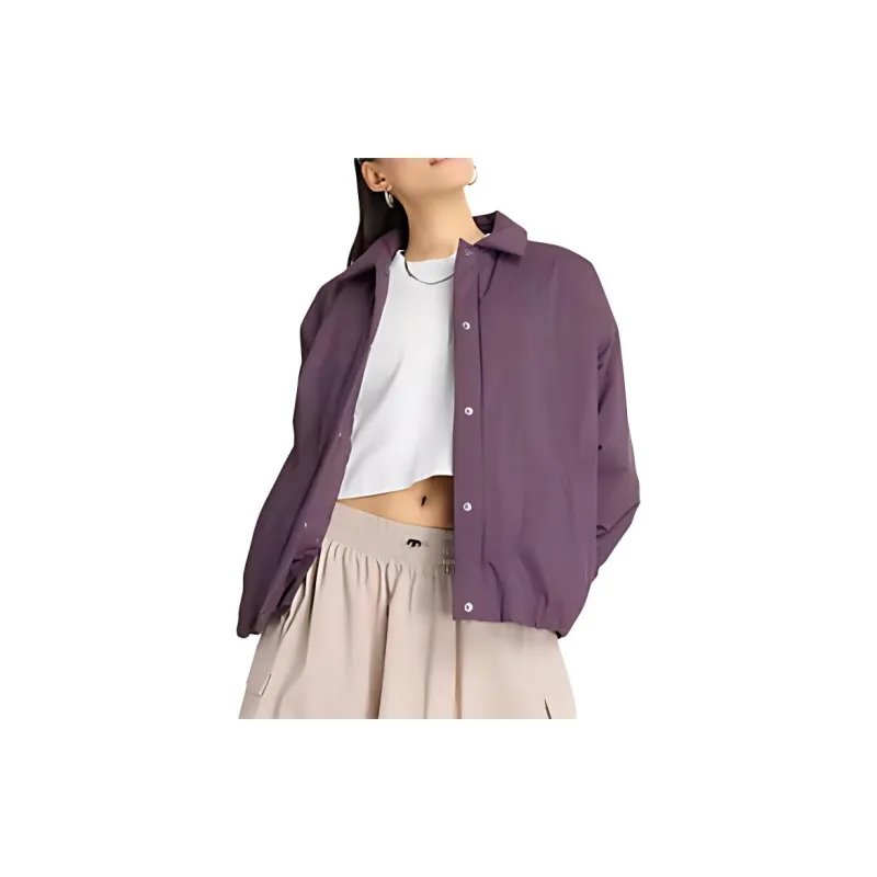 New Balance Coaches Jackets & Coats Women's Plum Brown-2