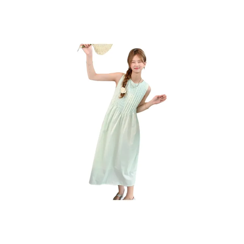 Juden Choi Sleeveless Dress Women's Green-1