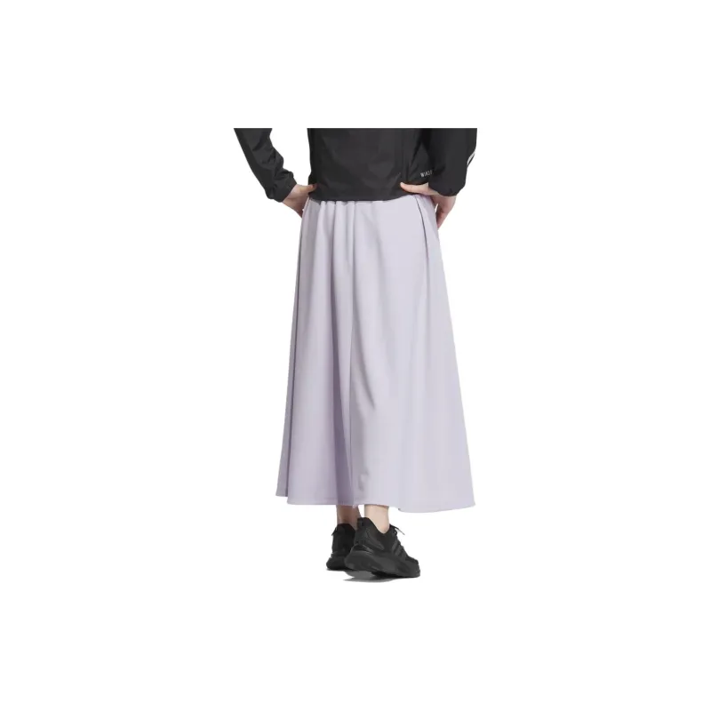 Adidas Casual Long Skirts Women's Purple-2