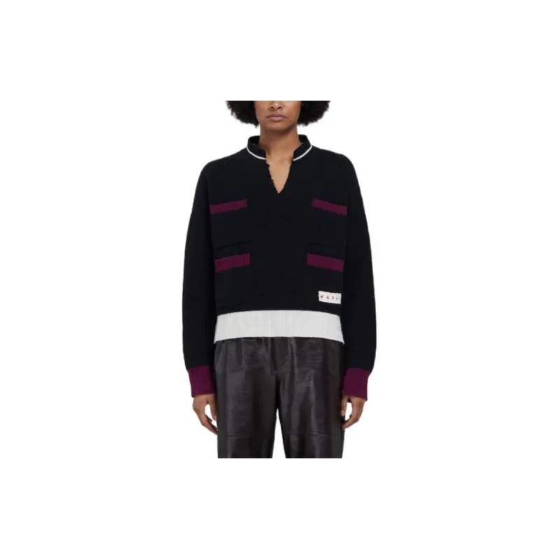 MARNI FW22 Sweater Women's Black-1