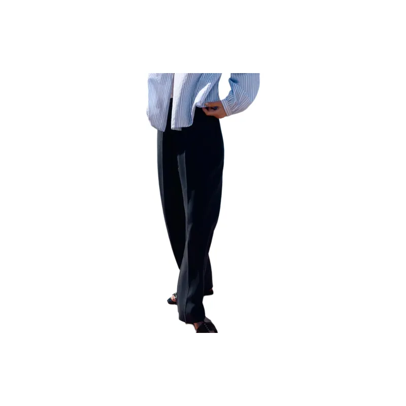 ZARA Casual Pants Women's Blue-2