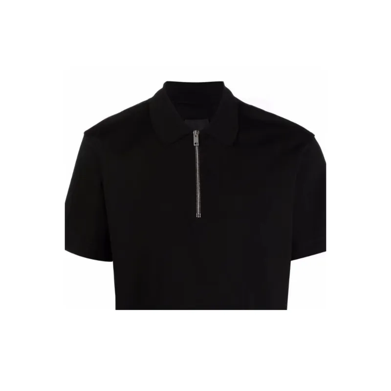 Givenchy Half zip Cotton Polo Top-4