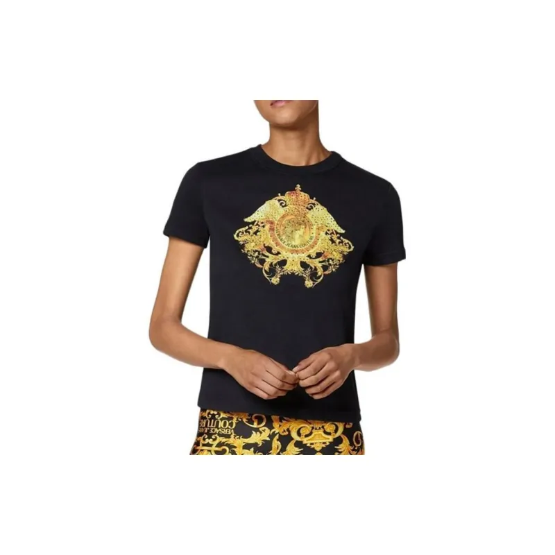 VERSACE JEANS COUTURE T Shirts Women's Black-3
