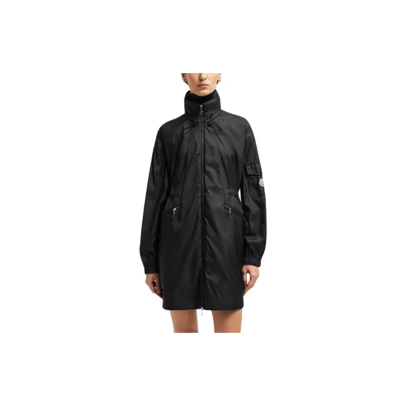 Moncler Adhemar Zip-Up Parka Coat-1