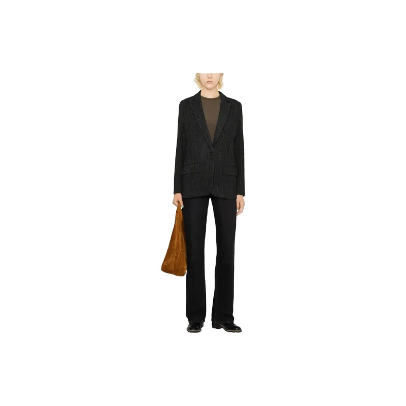 ISABEL MARANT ETOILE Charlyne Single-breasted Blazer-1