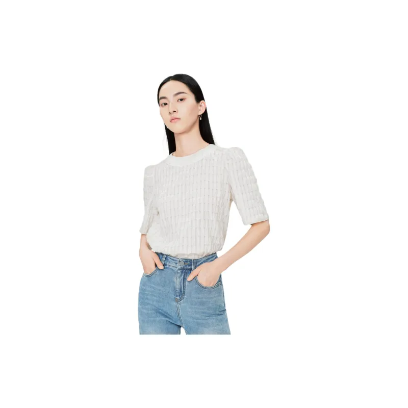 TKY SHOP T Shirt Women's Apricot-3