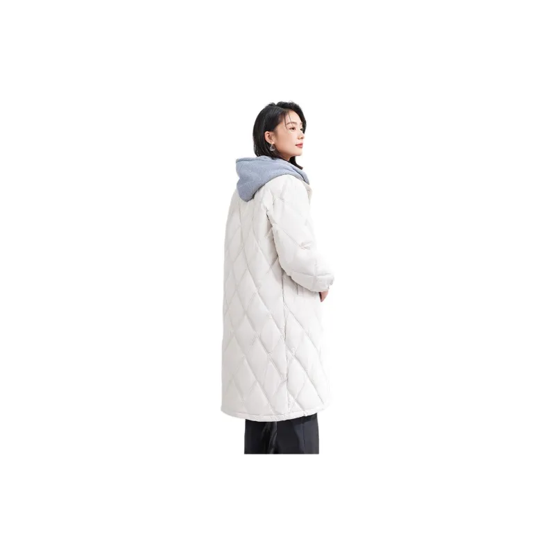 CARBAMMI Puffer Jacket Women's White-3