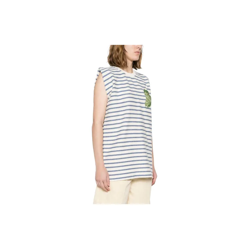 JW Anderson Grape Towelling Tank Top-2