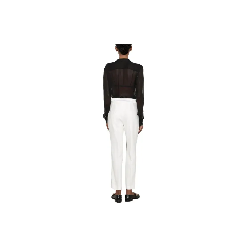 ERMANNO SCERVINO High waisted Tapered Trousers-2
