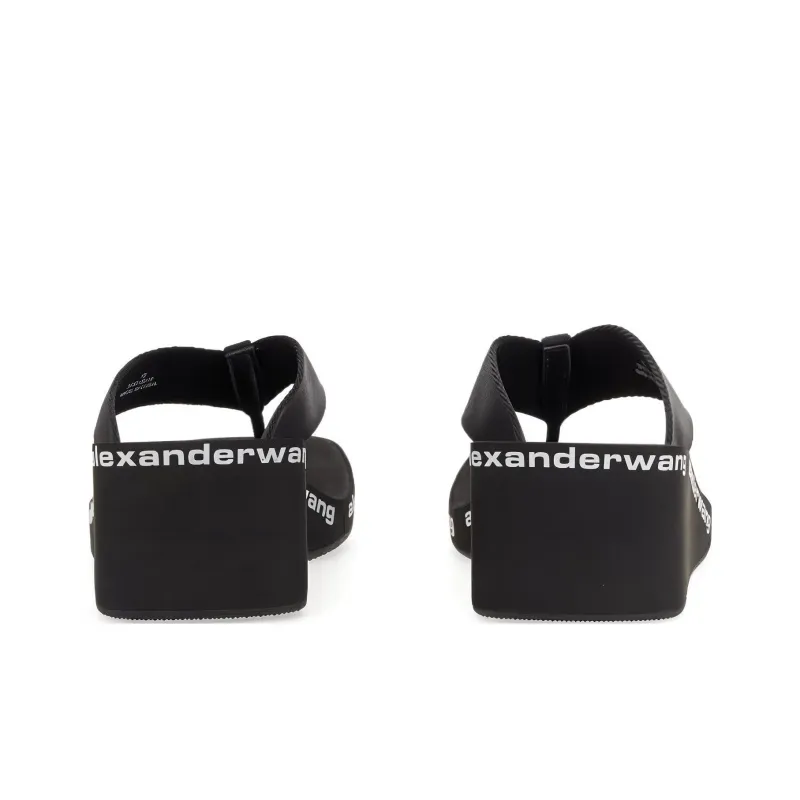 Alexander Wang Logo Printed Sandals Women's-4