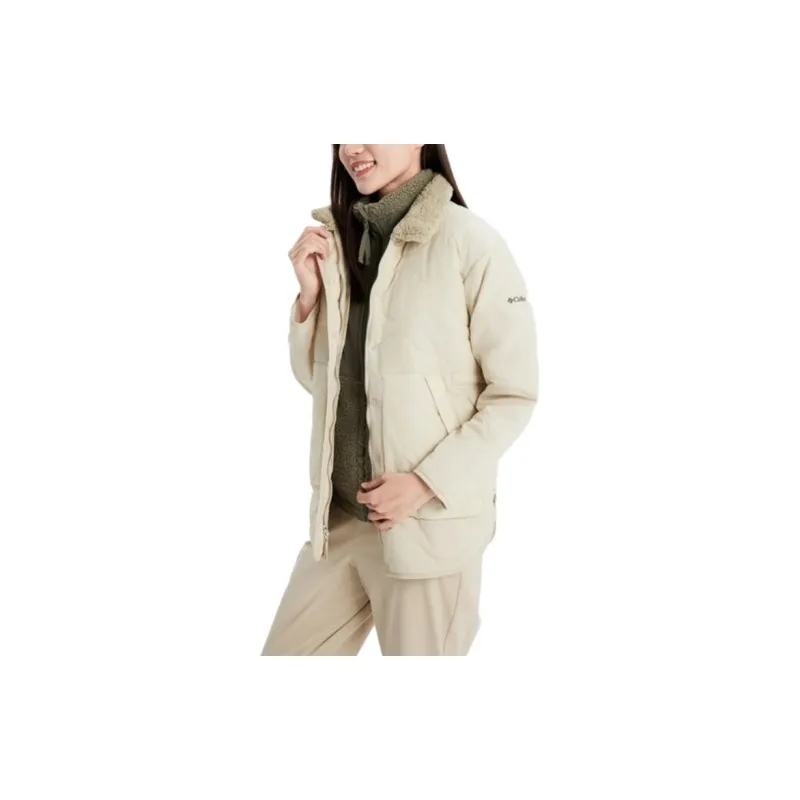 Columbia Puffer Jacket Women's White-2