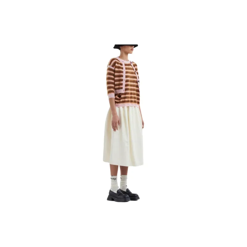 MARNI Striped Brushed Wool Jumper-3