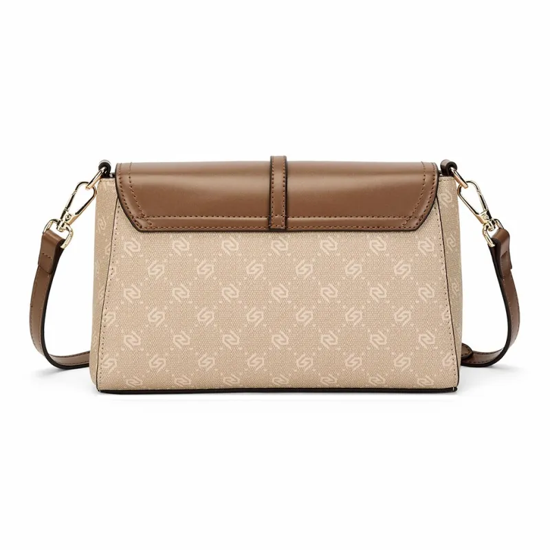 ST&SAT PVC Shoulder Bag Regular Women's Khaki/Apricot-10