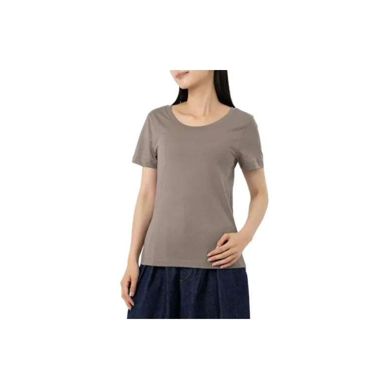 MM6 Maison Margiela T Shirt Women's Milk Tea-1