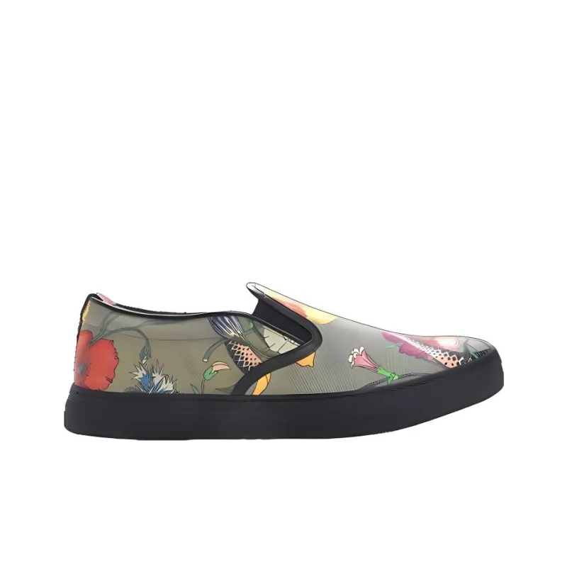 GUCCI Dublin Slip On 'Dino Jungle' Women's-2