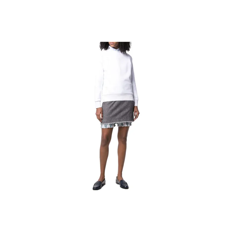 THOM BROWNE RWB Striped Crewneck Sweatshirt-1