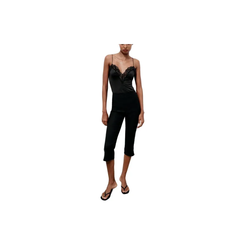 ZARA Bodysuits Women's Black-2