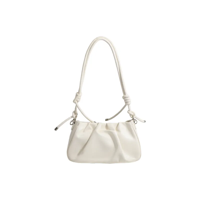 NOMK PU Shoulder Bag Regular Women's Ecru-4