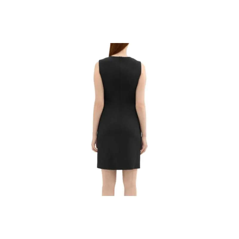 THEORY Sleeveless Dress Women's Black-2