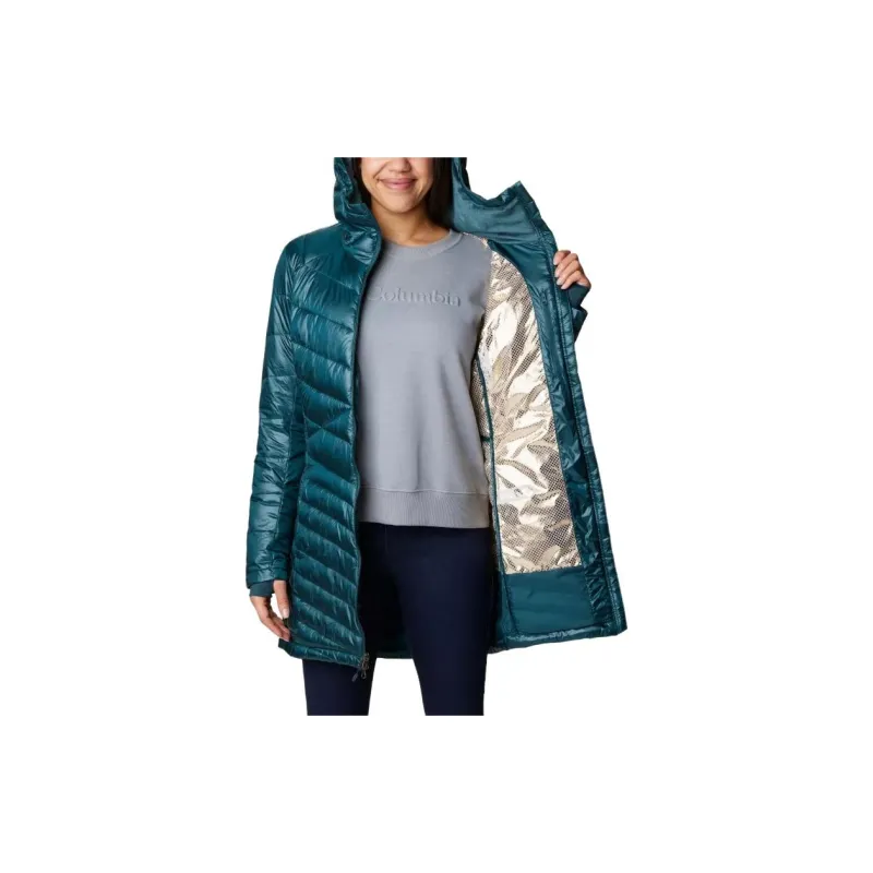 Columbia Jackets Women's Turquoise-3