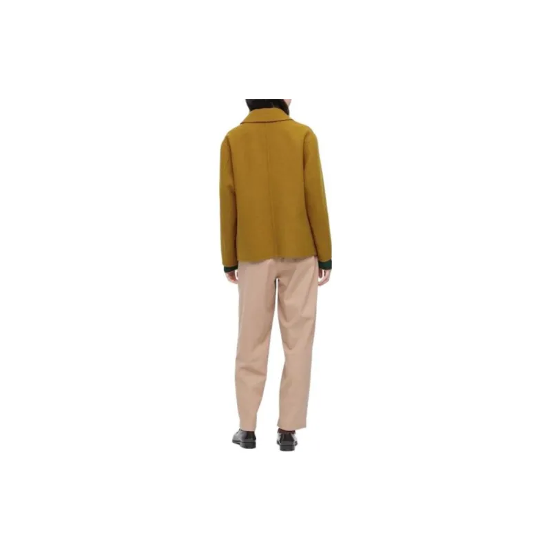 UNIQLO Coats Women's Yellow-2