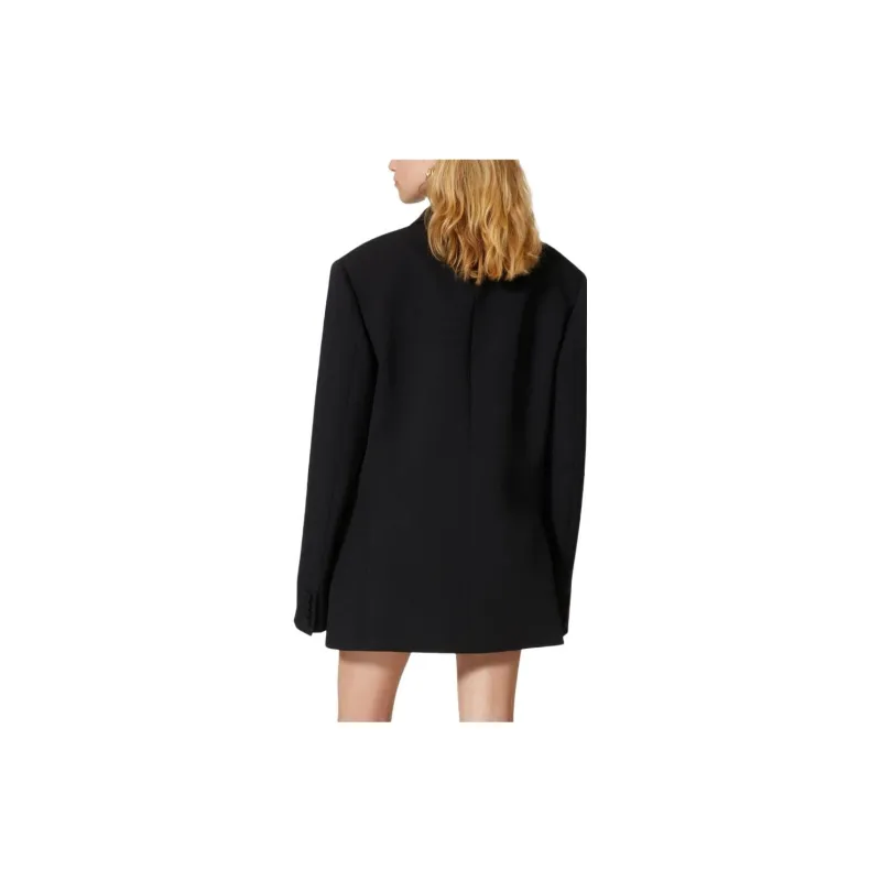 Valentino Double Breasted Straight Hem Blazer-2