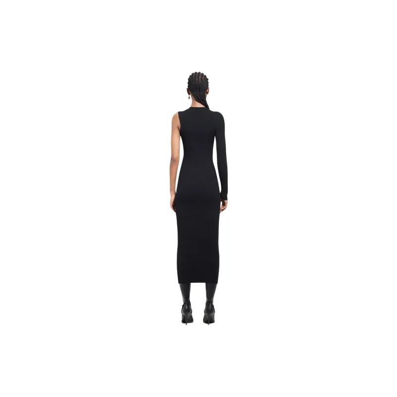 COURREGES Ribbed knit Maxi Dress-2