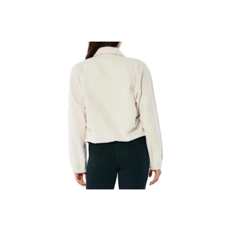 Hollister Jackets Coats Women's White-2