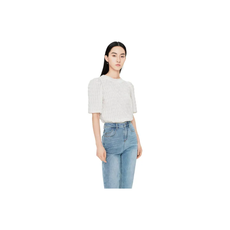 TKY SHOP T Shirt Women's Apricot-1