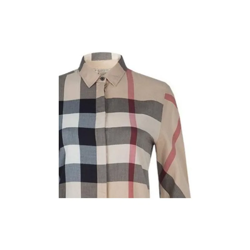 Burberry Shirts Women's Khaki-3