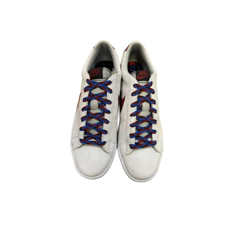 Nike Blazer Low Premium Granite/Deep Red Black White-1