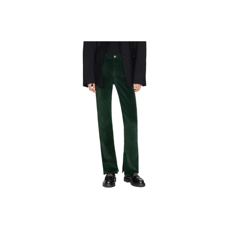 FRAME Casual Pants Women's Green-3