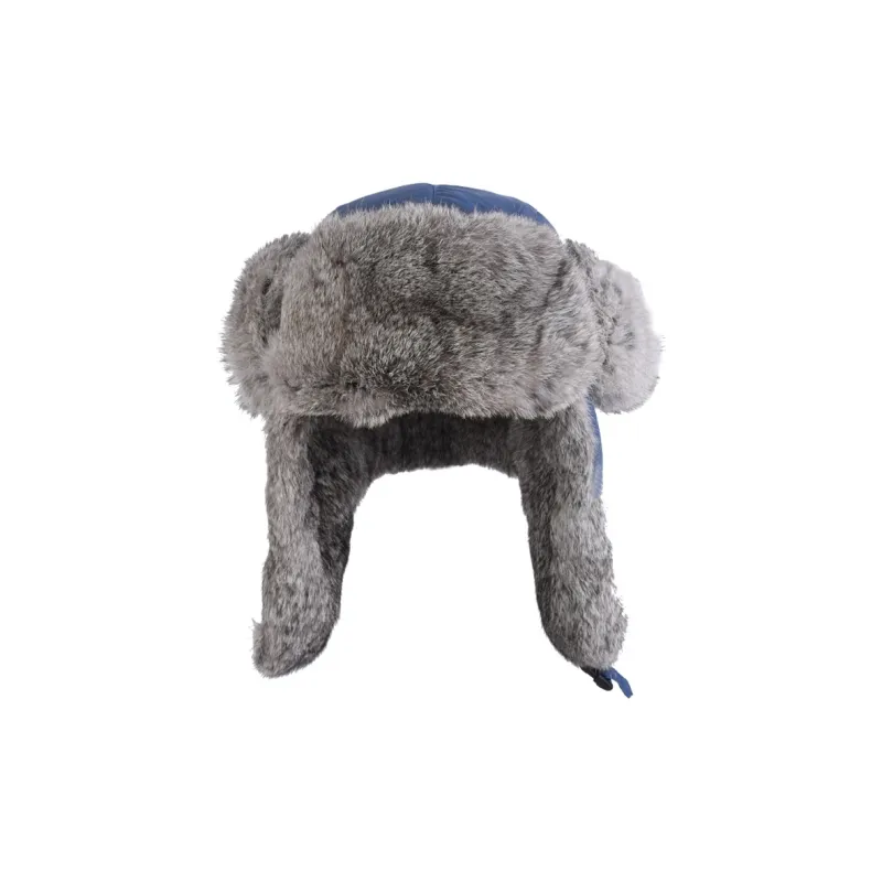 KENMONT Rabbit Fur Blend Trapper Hats Men's-5