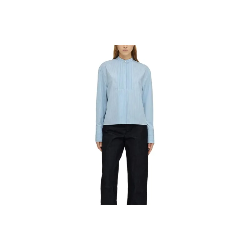 JIL SANDER Thursday Striped Buttoned Shirt-1