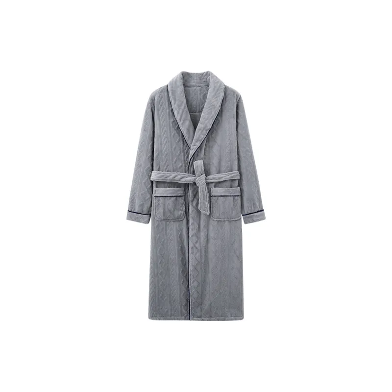 Huggy Kissy Men Bath Robes-4