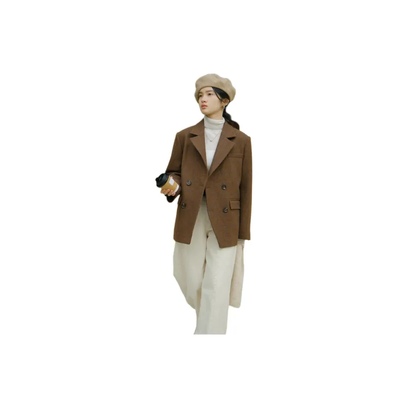 BLUEerror Business Suit Women's Vintage Brown-1