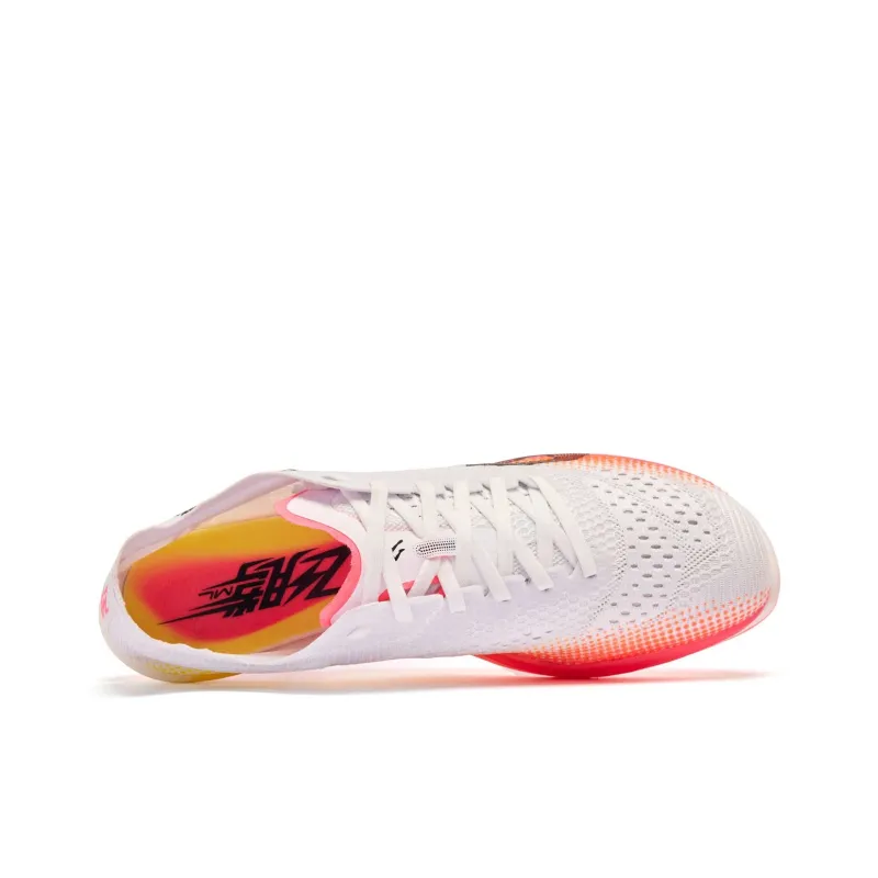 QIAODAN Feiteng ML RACE Running Shoes Men Low Top Jordan White Sunlight Yellow-3