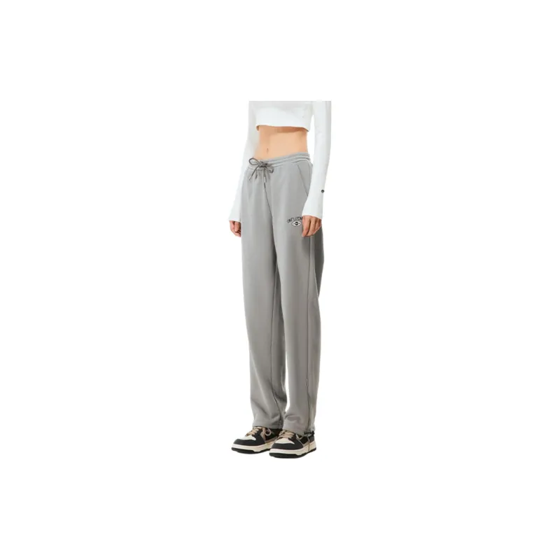 Fun Casual Pants Women's Stone Gray-1