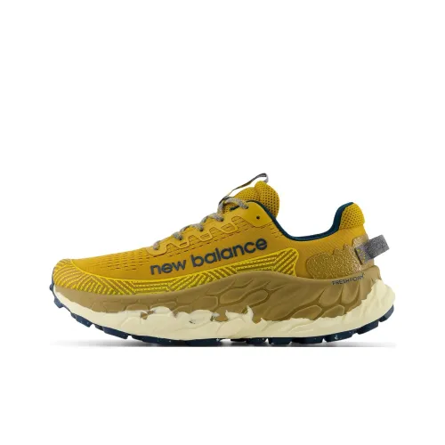 New Balance NB Fresh Foam X More Trail V3 Anti Slip Wear Resistant Low Top Running Shoes Women's Brown