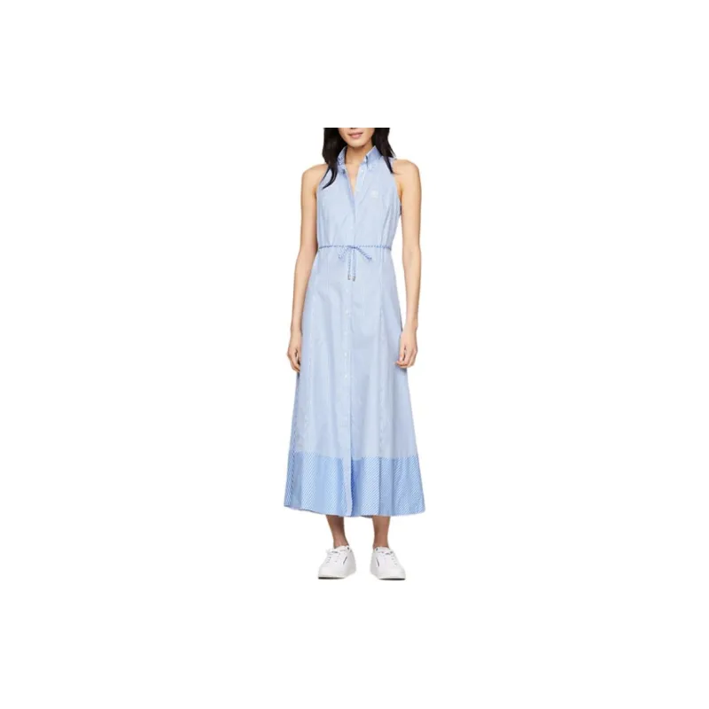 Tommy Hilfiger Sleeveless Dress Women's Blue-2