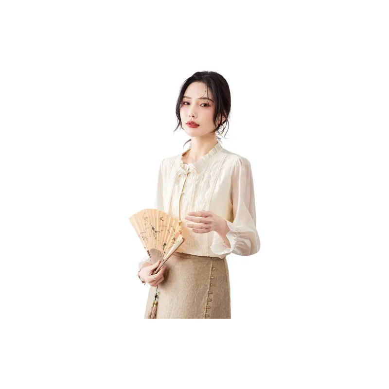 TERRE BLEUE Shirt Women's White-3