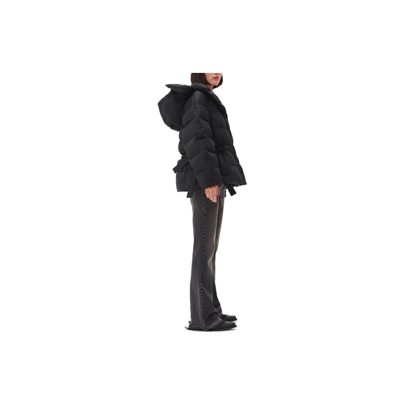 GANNI Tech Oversized Puffer Jacket-4