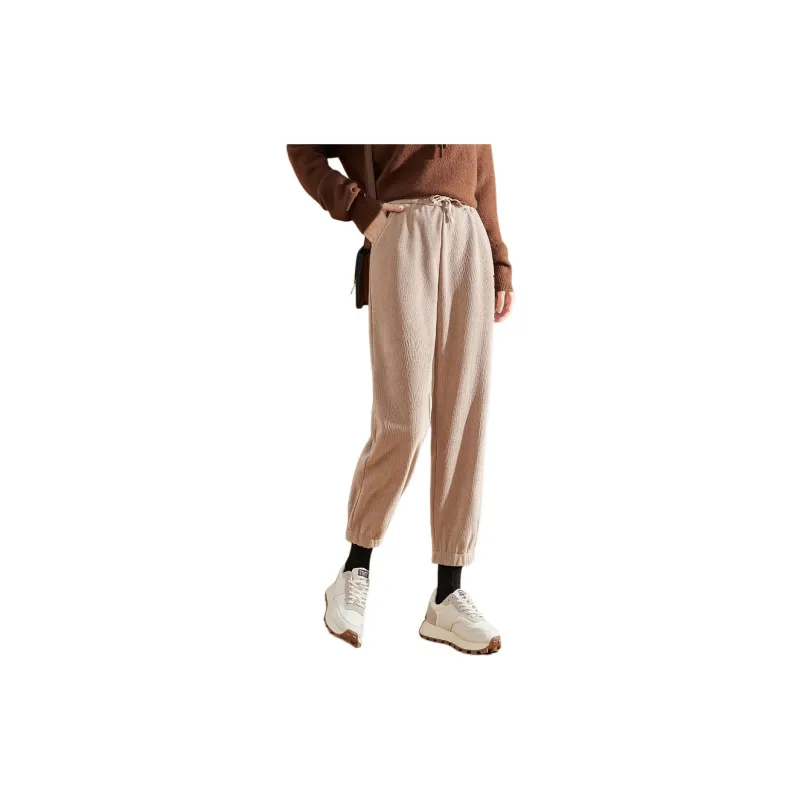 Weixi Casual Pants Women's Khaki-2
