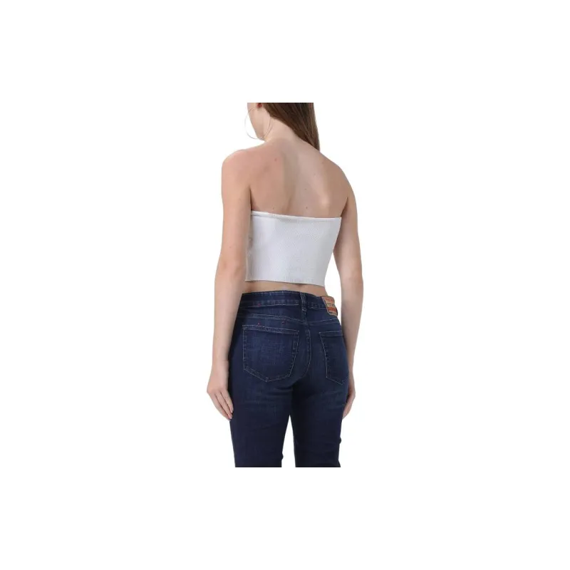 DIESEL M Clarksvillex Logo Plaque Tube Top-2