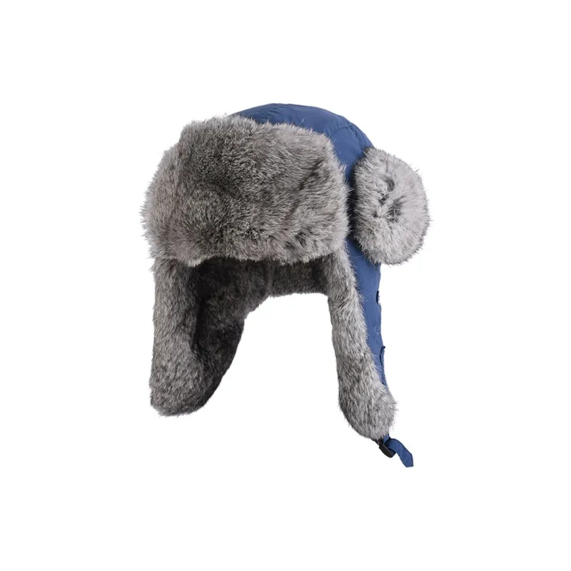 KENMONT Rabbit Fur Blend Trapper Hats Men's-4