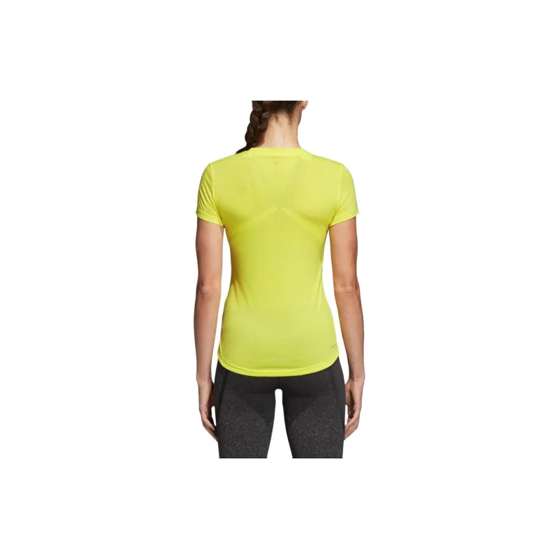 Adidas T-Shirts Women's Yellow-3